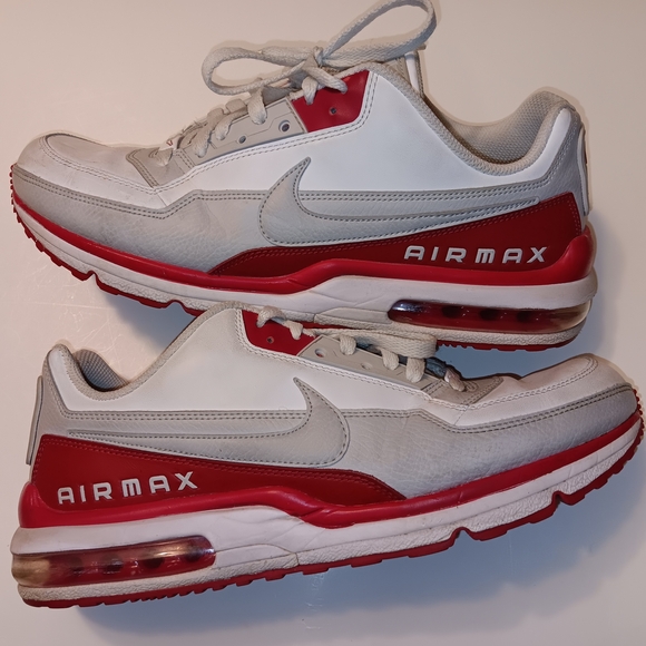 Nike Air Max LTD Shoes (687977-106) Preowned White/Red/Gray Men\'s Size 10.5 main image 12